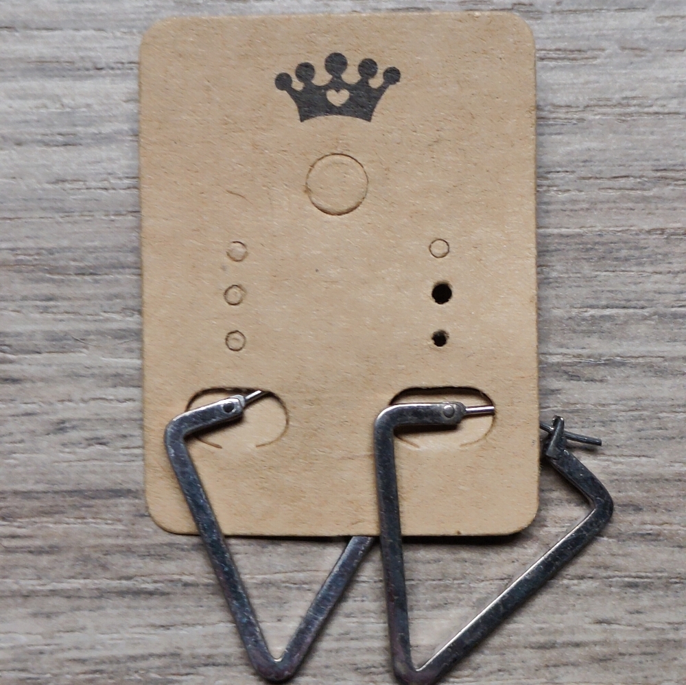 Triangle earrings